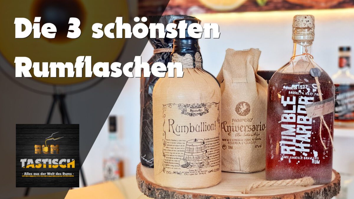 Mehr über den Artikel erfahren Die 3 schönsten Rumflaschen: „Rum wie damals“ 🥃 [20,- bis 40,- Euro] | Geschenktipps – Rum-Tipp
