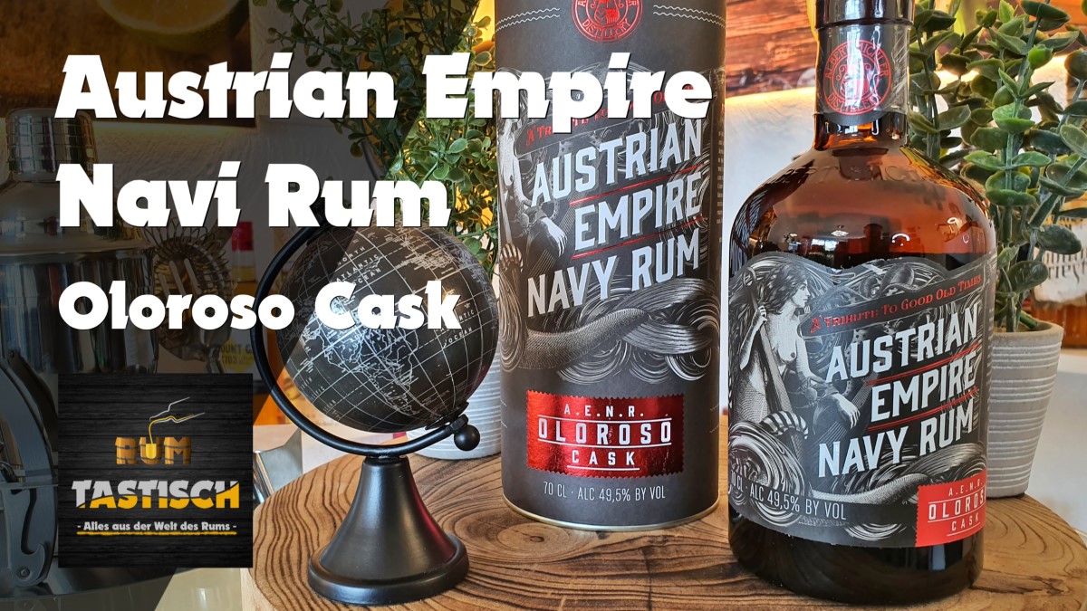 Du betrachtest gerade Austrian Empire Navy Reserve Rum – Oloroso Cask 49,5% | Rum-Tasting 🥃 Sherry Finish at it´s best! 🔊