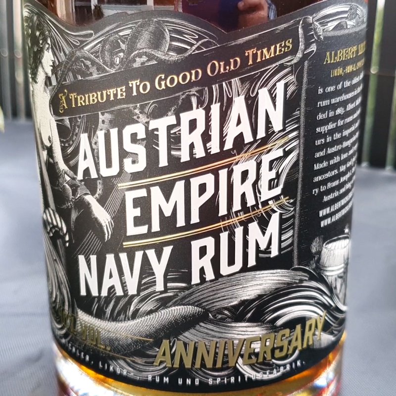 Austrian Empire Navy Rum - Anniversary