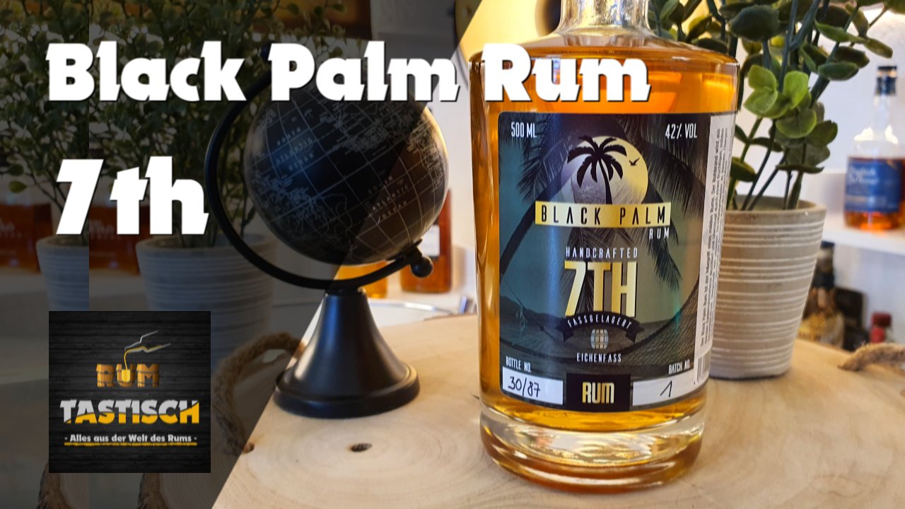 Mehr über den Artikel erfahren Black Palm Rum 7th 42% | Rum-Infos & Tasting 🥃 Handcrafted, Small Batch Rum, ohne Zucker aus Deutschland