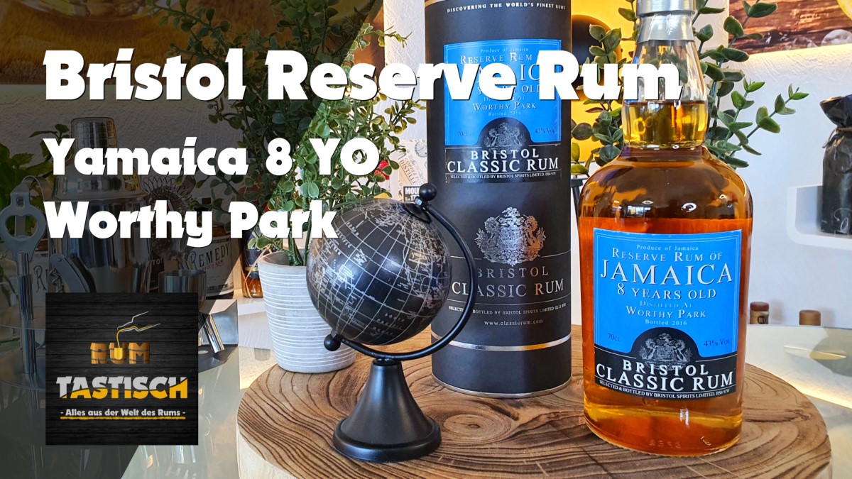 Mehr über den Artikel erfahren Bristol Reserve Rum of Jamaica – Worthy Park – 8YO 43% | Rum-Tasting 🥃 Der Name sagt alles!