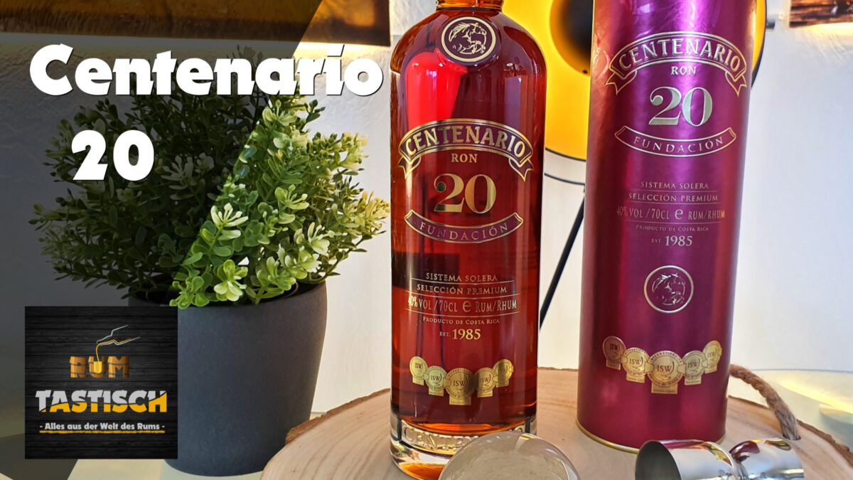 Du betrachtest gerade Centenario 20 – Fundacion 40% | Rum-Tasting 🥃 „Der Süße“ in der Familie