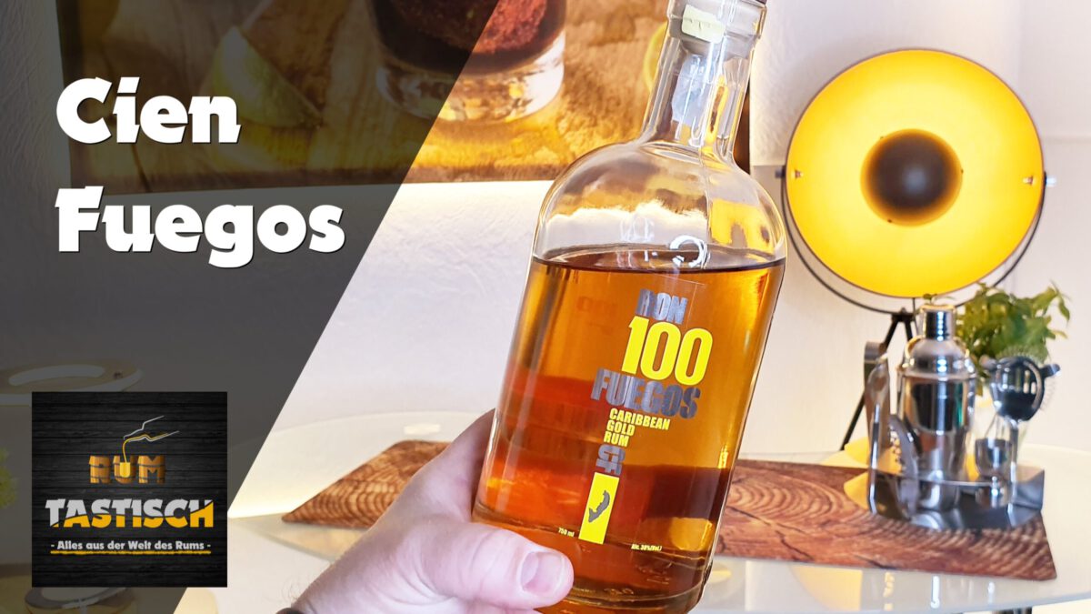 Du betrachtest gerade Cien Fuegos 38% | Rum-Tasting 🥃 Sind die „100 Feuer“ ein Mix aus 100 Rums?