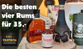 Die 4 besten Rums für 35,- Euro | Rum-Tipp 🥃 Die vier besten Rums für jeden Geschmack