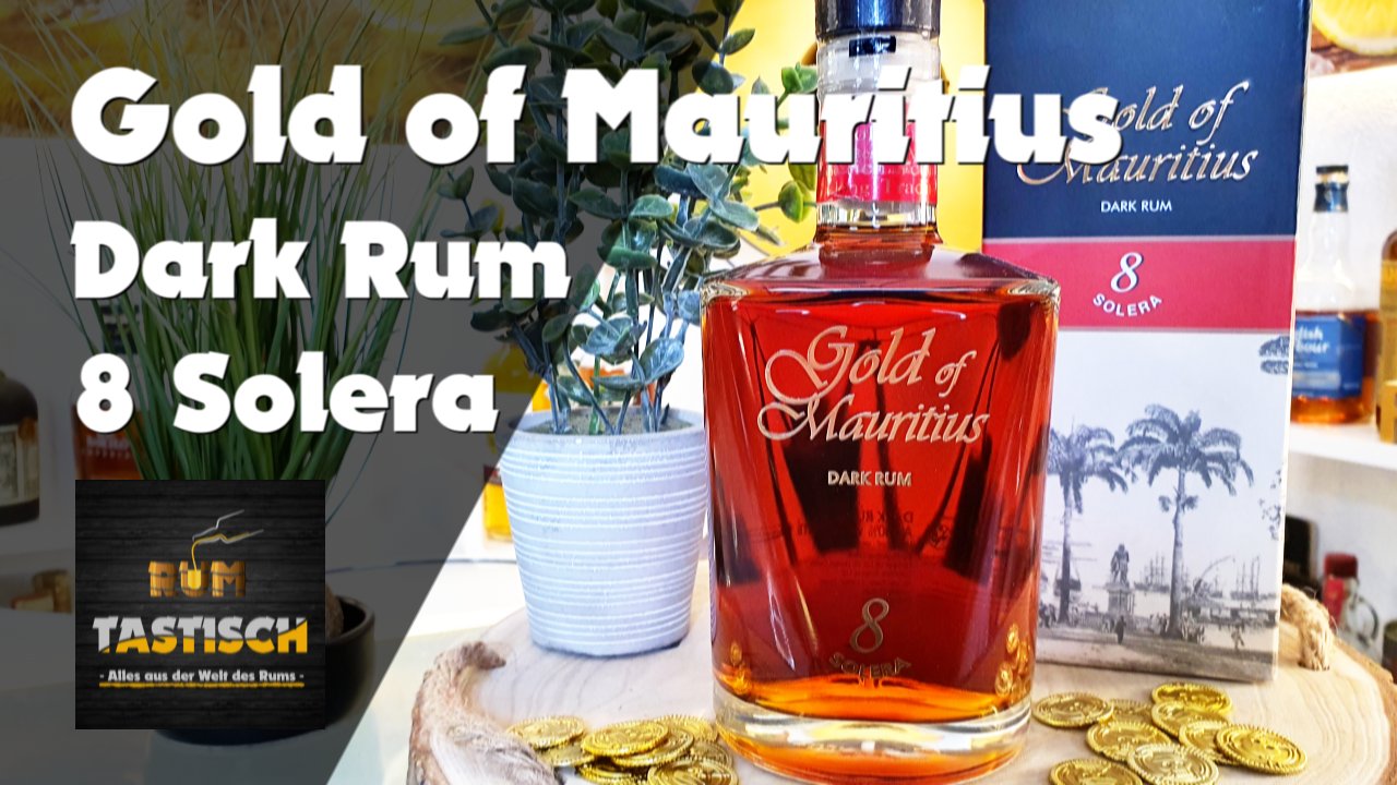 Mehr über den Artikel erfahren Gold of Mauritius – Dark Rum Solera 8 40% | Rum-Info & Tasting 🥃 „Die Perfektion eines Klassikers!“