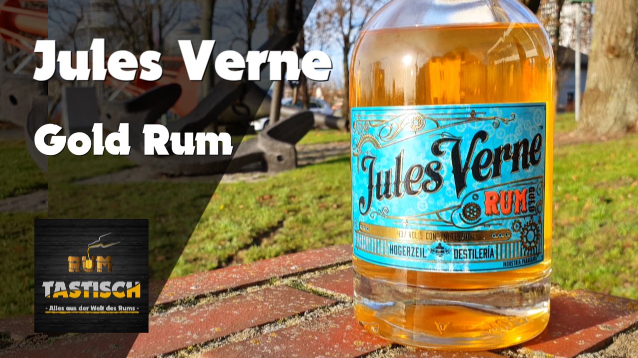 Mehr über den Artikel erfahren Jules Verne Gold 43% | Rum-Infos & Tasting 🥃 Small Batch Handcrafted Rum 🔊