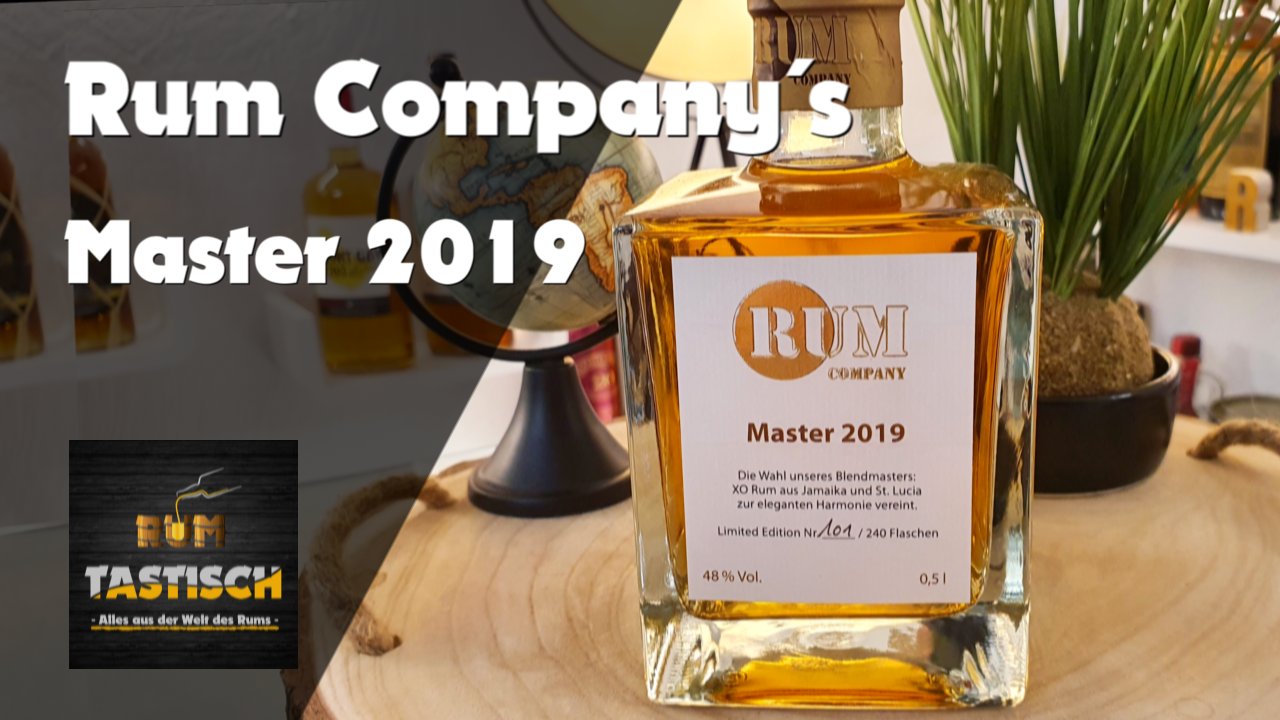 Mehr über den Artikel erfahren Master 2019 (Rum Company) 48% | Rum-Info & Tasting 🥃 Das Beste aus Jamaica & St. Lucia 2019 🔊
