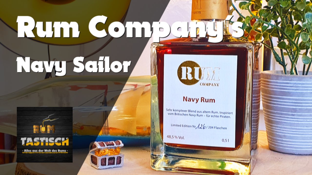 Mehr über den Artikel erfahren Navy Sailor Rum (Rum Company) 48,5% | Rum-Info & Tasting 🥃 Rum wie von der British Royal Navy!
