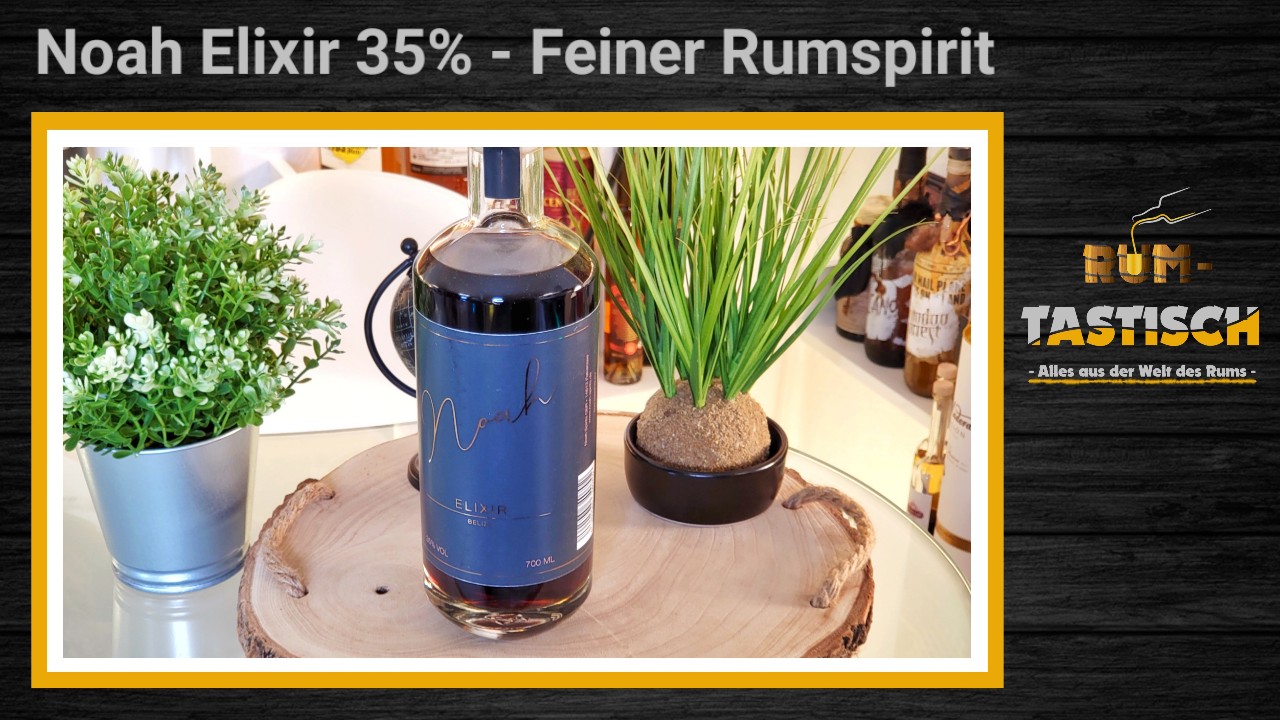 Mehr über den Artikel erfahren Noah Elixir 35% | Rum-Info & Tasting 🥃 Süß-Rum & Portwein-Liebhaber aufgepasst!