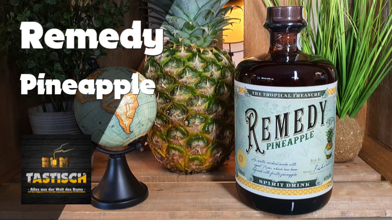 Mehr über den Artikel erfahren Remedy Pineapple 40% | Rum-Info & Tasting 🥃 | „The Tropical Treasure“ 🔊