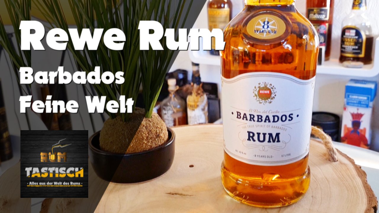 Mehr über den Artikel erfahren Rewe´s Barbados 40% | Rum-Info & Tasting 🥃 Hochwertiger Supermarkt-Rum?