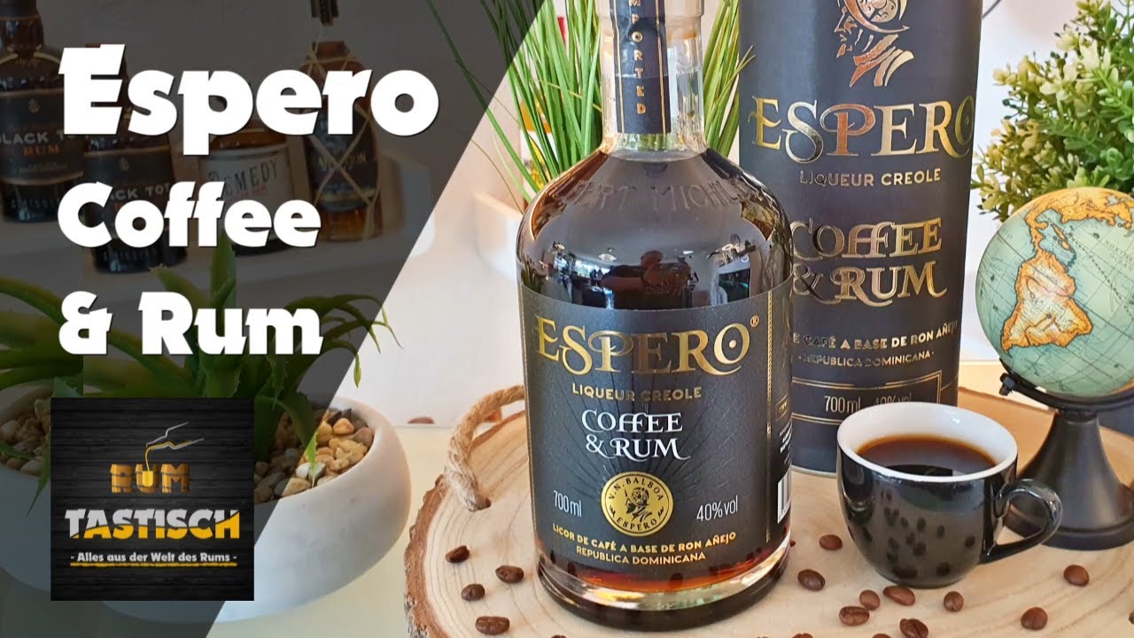 Du betrachtest gerade Espero Coffee & Rum 40% | Rum-Tasting 🥃 Nicaragua & Madagaskar treffen auf Dom. Rep. Rum