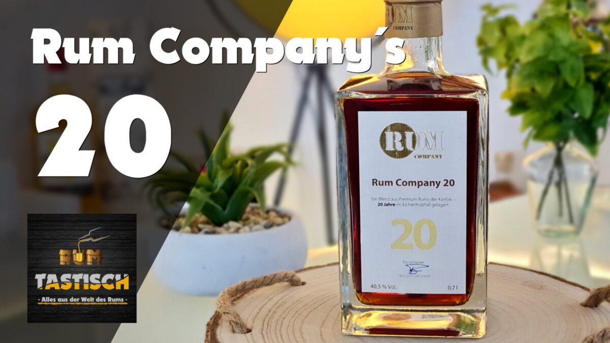 Du betrachtest gerade Rum Company 20 40,5% | Rum-Tasting 🥃 ECHTER, 20 Jahre alter karibischer Rum (Vlog)