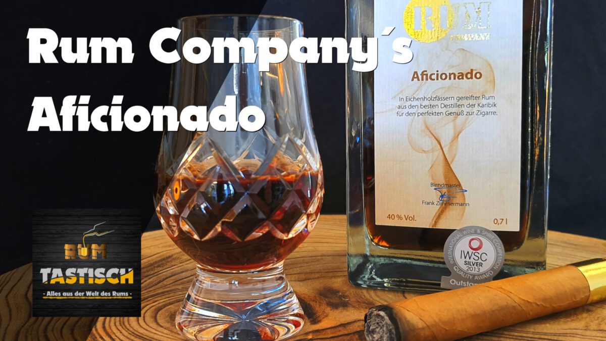 Mehr über den Artikel erfahren Aficionado (Rum Company) 40% | Rum-Tasting 🥃 „(Nicht) Nur für Raucher!“ | feat. Smoking Drams
