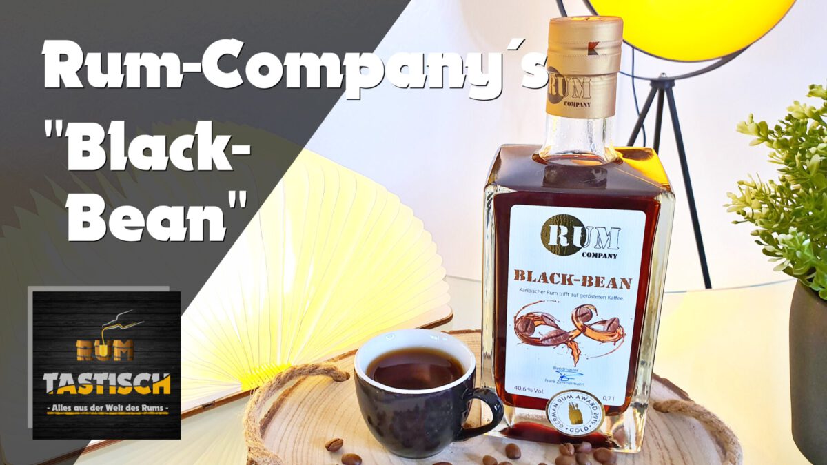 Mehr über den Artikel erfahren Black Bean (Rum Company) 40,5% | Rum-Tasting 🥃 Kaffee-Rum, Gewinner 2019 Rum Festival Berlin