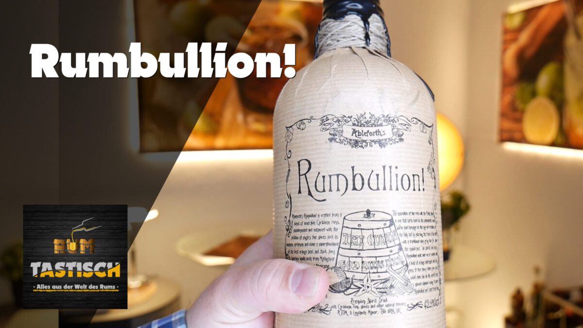 Mehr über den Artikel erfahren Rumbullion! Rum 42,6% | Rum-Tasting 🥃 Der Rum der alten Seefahrer