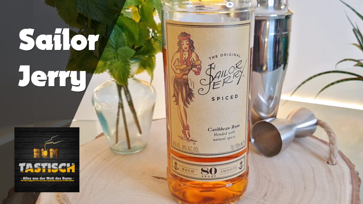 Mehr über den Artikel erfahren Sailor Jerry 40% | Rum-Tasting 🥃 Memorial-Rum für einen Tattoo-Künstler