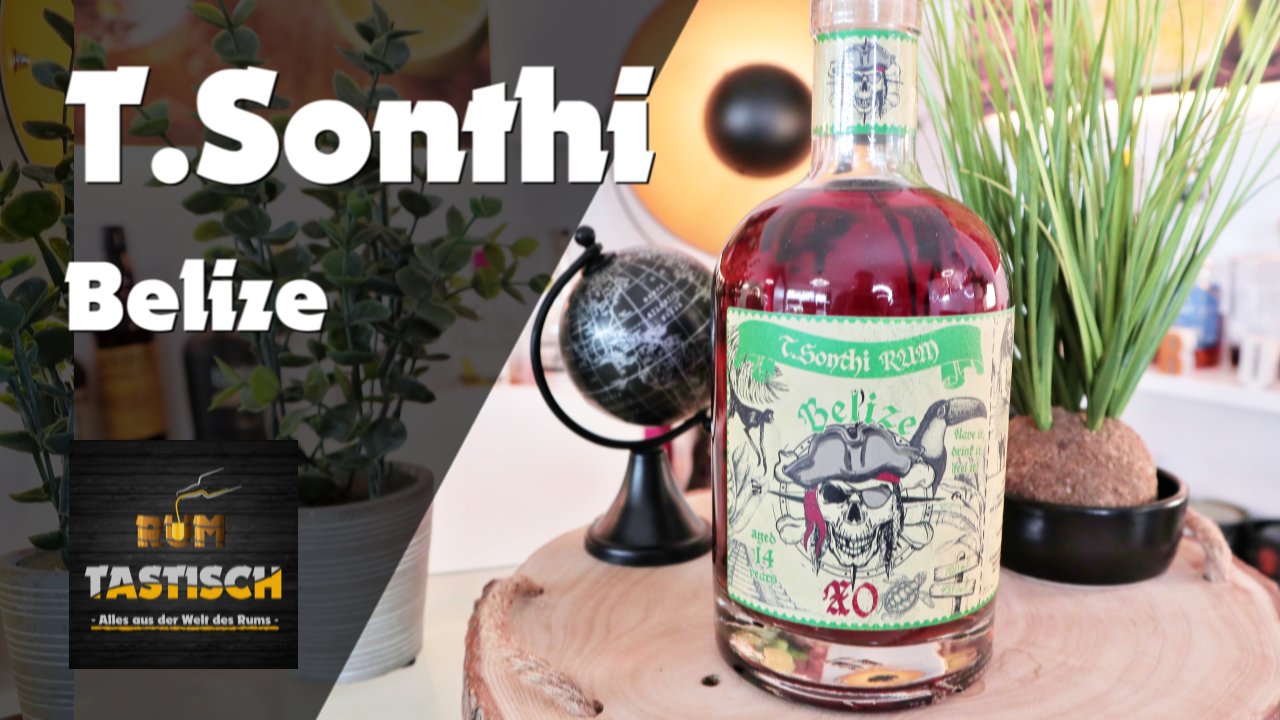 Mehr über den Artikel erfahren T.Sonthi Belize 43 % | Rum-Info & Tasting 🥃 14 Jahre alter Rum (XO) mit Madeira Cask Finish