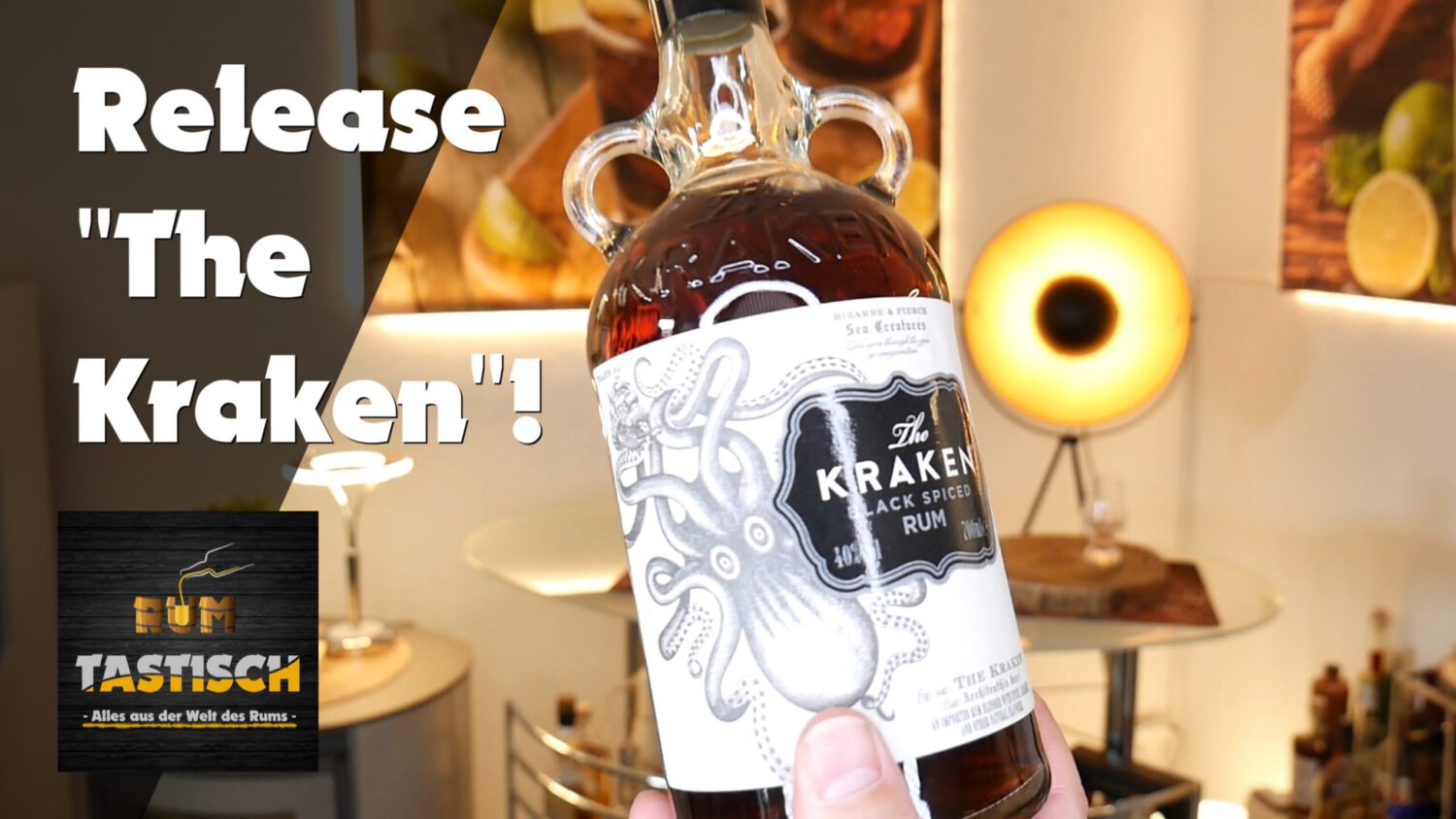 Mehr über den Artikel erfahren The Kraken Rum 40% | Rum-Tasting 🥃 „Release The Kraken!“ 🐙 (Vlog)