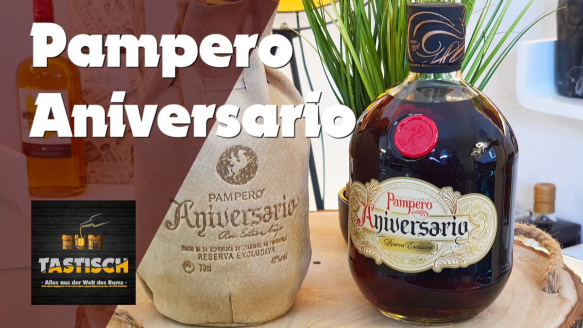 Mehr über den Artikel erfahren Pampero Aniversario Rum Reserva Exclusiva 40% | Rum-Tasting 🥃 #KommRum mit Jens 🔊