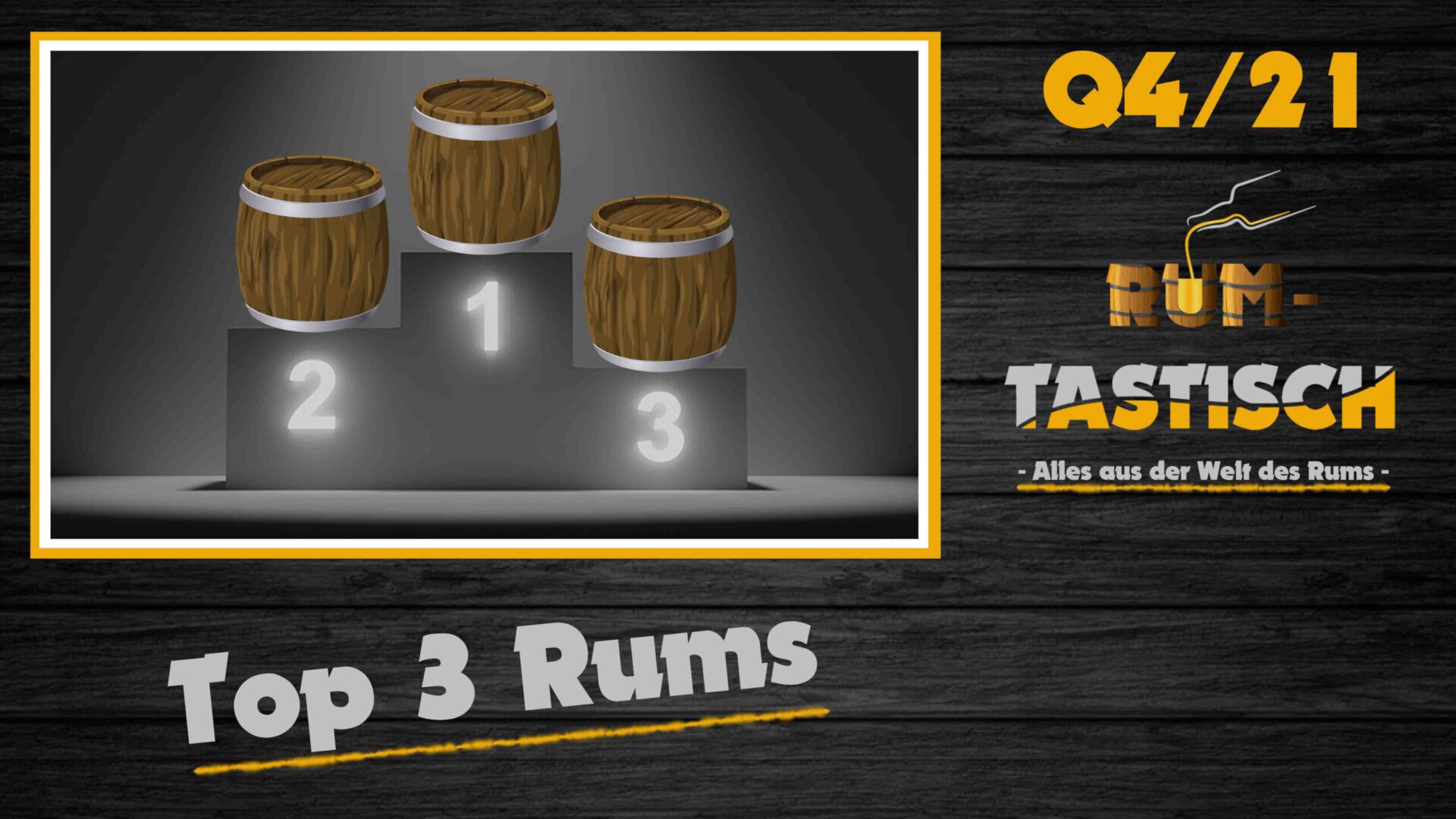 Mehr über den Artikel erfahren Meine Top 3 Rums aller meiner Beiträge aus Q4/2021 🥃 Rum-Tasting